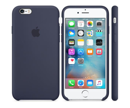Etui do telefonów APPLE iPhone 6s Silicone Case Midnight Blue MKY22ZM/A